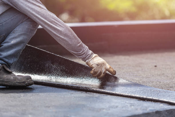 Professional Emergency Waterproofing technician working in Winfield, TN